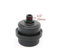 1/4" 3/8" 1/2" 13mm 16mm 20mm Parti del compressore d'aria Filtro di aspirazione Silenziatore antirumore Elemento filtrante Filettatura Custodia in plastica/metallo(Transparent)