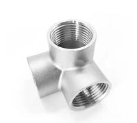 1/4" 3/8" 1/2" 3/4" 1" 1-1/4" 1-1/2" 2" BSP Femmina 3 4 5 Modi Angolo Croce In Acciaio Inox 304 Raccordo Connettore Acqua Gas(Color:3 Ways,Size:BSPT FEMALE_3/4")