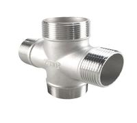 1/4" 3/8"1/2"3/4" 1"1-1/4" 2" Elbow 3way 4way Threaded Pipe Fitting Coupler Stainless Steel 304 BSP Joint Overview Adapte,17,1/2"