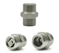 1/4 "3/8" 1/2 "3/4" 1 "BSP Filettatura Esagonale Valvola di Ritegno Verticale Unidirezionale Acciaio Inox 304(Male to Male,1/4")