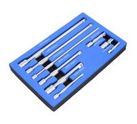 1/4" 3/8" 1/2" 3/4" 1" Drive Socket Extension Bar Set oscillante dritto