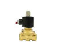 1/4" 3/8" 1/2" 3/4" 1" Femmina 12V 24V 220V Solenoide Normalmente Aperto Pneumatico for Acqua Olio Aria(Bspp Female-ac220v,1 Inch)