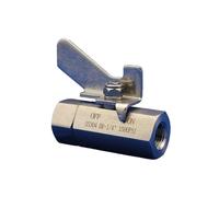 1/4" 3/8" 1/2" 3/4" Stainless Steel High Pressure Ball Valve 1500psi For Instrument Air Source Water Pipe(1/2") Plumbing Fittings