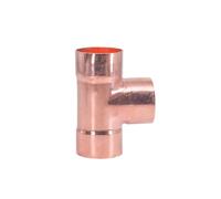 1/4" 3/8" 1/2" 5/8" 8 10 12 15 16 19 22 25-159mm ID Copper End Feed Solder Tee 3 Ways Plumbing Fitting Coupler Air Conditioner(ID 16mm Wall 1.5mm)