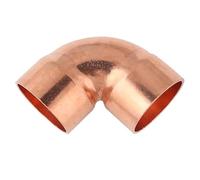 1/4" 3/8" 1/2" 6,35 8 10 14 15 16-219mm ID Rame puro Raccordo terminale a gomito a 90 gradi for idraulica Raccordo for aria condizionata(ID 219mm Wall 3.8mm)