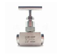 1/4 "3/8" 1/2" BSP Acciaio inossidabile ad alta pressione femmina 304 Spegnere la valvola globale dell'ago J13-320p Controllo del flusso della gru(1/2")
