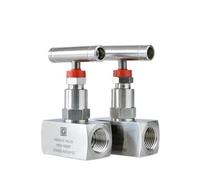 1/4" 3/8" 1/2" BSP NPT Female High Pressure Stainless Steel 304 Shut Off Needle Globe Valve J13-320P Crane Flow Control(3/8",BSP)