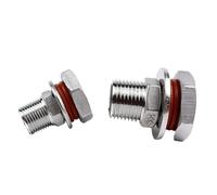 1/4" 3/8" 1/2'' BSPT Bollitore for birra fatta in casa/fusto senza saldature paratia in acciaio inossidabile 304 raccordo DN8 DN10 DN15(1/4")