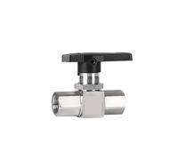 1/4 "3/8" 1/2 "Die Forgiatura Corpo Strumento Valvola a sfera In Acciaio Inox Filettatura Interna Ad Alta Temperatura Valvola a Sfera Ad Alta Pressione(NPT)
