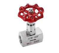 1/4" 3/8" 1/2" Stainless Steel High Pressure Needle Valve J13-160P Female Thread Globe Valve(3/4")
