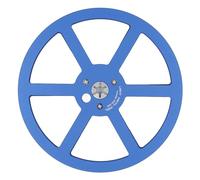 1/4 3 pollici a nastro vuoto in lega di alluminio professionale in alluminio 6 fori aperti bobina sound nastro per aprire la parte della macchina (Blu)