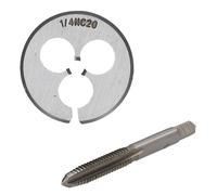 1/4" -5/8" UNC Rubinetto & Die Conico in acciaio al tungsteno e 38 mm Split Die