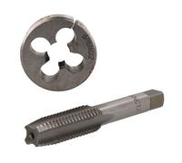 1/4" -5/8" UNC Rubinetto & Die Conico in acciaio al tungsteno e 38 mm Split Die