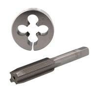 1/4" - 5/8" UNF Rubinetto & Die Conico in acciaio al tungsteno e 38 mm Split Die