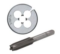 1/4" - 5/8" UNF Rubinetto & Die Conico in acciaio al tungsteno e 38 mm Split Die