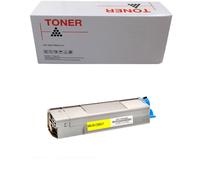 1 4 5 TONER COMPATIBILE NON ORIGINALE PER OKI C5850 BK C M Y KIT 8000 pagine