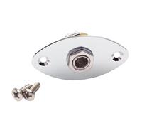 1/4 '' 6.35mm Presa Per Piastra Jack Con Uscita Piatta Ovale Per