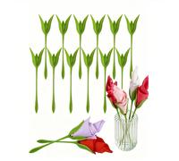 1/4/6/8 pezzi Portatovaglioli floreale, alla moda & elegante, supporto creativo a forma di fiore, facile da usare, combina funzioni di stoccaggio & decorative, adatto per matrimoni, varie feste di vac