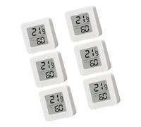 1/4/6/8 pz Misuratore di umidità di temperatura con supporto da tavolo, B | Piccoli indicatori di temperatura di umidità di Digital con i sensori di alta precisione adatti a pianta