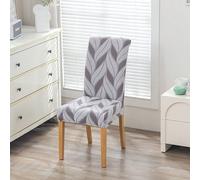 1/4/6 pezzi Coprisedia da pranzo integrato, coprisedia in jacquard ricamato in spugna ispessita, adatto sia per uso domestico che per il tempo libero. Coprisedia da pranzo per una persona, coprisedia 