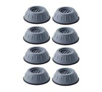1/4/8 Pezzi Di Cuscinetto In Gomma Antiurto, Supporto Antiscivolo For Silenziatore, Universale For Lavatrice, Frigorifero, Piedino For Mobili(8pcs)