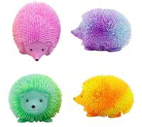 1/4/8 pezzi Palla sensoriale a pressione riccio colorato, giocattolo in peluche realistico a forma di riccio, giocattolo antistress, riccio carino, bomboniera, palla sensoriale antistress, può essere 