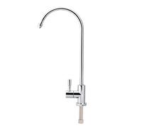 1/4 '' Acciaio Inossidabile Rubinetto Cromato Osmosi Inversa Collo D'oca Filtro per l'acqua Potabile Rubinetto della Cucina