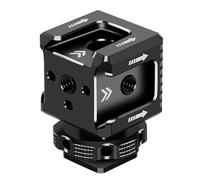 1/4 "Adattatore a vite Microfono Supporto Leggero Estensione Della Staffa TRE Testa Base Leggero Per La Fotografia Adatto Per Fotografia