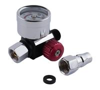 1/4 Air-Valve Regulator-Tool Coda Manometro Ugello for Pistola Spray da Mini