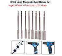 1/4 \" Attacco Esagonale Chiave a Bussola 150mm 8pcs / Set Accessori Alto