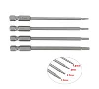 1/4 Attacco Esagonale Screwdriver Bits Kit Attrezzo Cacciavite Pratico Durevole