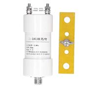 1 4 Balun Materiale ABS Ampia gamma di frequenze 1 Trasformatore di impedenza di potenza 56 MHz 200 W da 50 Ω a 200 Ω per la sostituzione dell'elettronica dell'antenna a onde