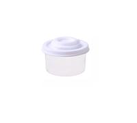 1/4 barattoli da cucina mini 50 ml a prova di insetti, sale, pepe, zucchero, cacao in polvere, cospargere strumenti per condimenti (bianco)