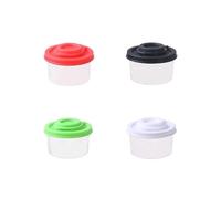 1/4 barattoli da cucina mini 50 ml a prova di insetti, sale, pepe, zucchero, cacao in polvere, cospargere strumenti per condimenti (1 set)