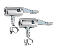 1/4 "Bloccaggio su tutti i mandrini ad aria in metallo Compressore Pneumatici Portatile Gonfiatore Pneumatici Mandrini Estremità Del Tubo Con Connettori Mandrino