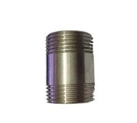 1/4" BSP Equal Male Thread Barrel Nipple 304 Stainless Pipe Fitting Connector Coupler water oil air