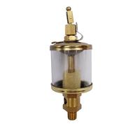 1/4" BSPP Male Thread Copper Plating Oil Cup Sight Gravity 400ML