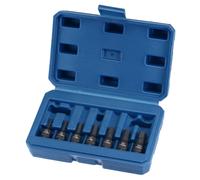 1/4" Bussola Percussione Esagonale Punta Presa Set,H3-H10,Metrico 35mm Lungo,7pz
