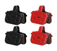 1-4 coppie di cuscinetti per freni per biciclette in bicicletta compatibile semimetale con freni a disco idraulici silenziosi cuscinetti per freni per bici da strada mtb silenzi(4 Pair Mixed Color)