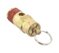 1/4 di pollice maschio per NPT, valvola di sicurezza per aria per compressore, riduzione della pressione più rilascio automatico dell'aria 150 Psi/165 Psi Set di arresto resistente alla pressione (165