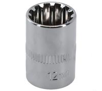 1/4 Drive 12 Point Short Socket Head per Torx Ratchet Wrench Adapter | Breve per torx Adattatore Testa Presa Compatta Per Spazi ristretti Automotive Riparazione Socket