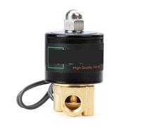1/4" elettrovalvola a solenoide elettrica d'ottone 24VDC normalmente chiusa