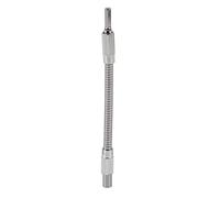 1/4" Flexible Shaft Extension Screwdriver | 300° Bend Angle for Tight Spaces | Bit Holder for Drills & Screwdrivers | Metal Construction, 7.87" Length