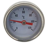 1/4 Inch Entrata Posteriore 0-120c Termometro Temperatura Valutare 40mm Comporre