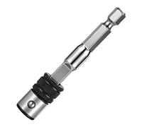 1/4 Inch Hex Bit Holder Extension | Quick Release Magnetic Drill Bit Adapter - Use Self Lock Screwdriver B́it Extension Bar | Portable Hex Shank B¨it Socket Holder For Drill, Driver & Hand Tools