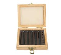 1/4 Inch Indexable Carbide Insert Turning Tool Set | 5 - Piece Lathe Tooling for Turning/Facing/Boring | Mechanical Clamping with C6 Carbide Tips