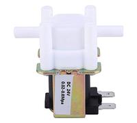 1/4 Inch Solenoid Valve DC 24V | Quick Connect Water Inlet Valve for Pure Water Machine/Reverse Osmosis Systems | Plastic Body, Easy Installation, Sturdy Replacement Part