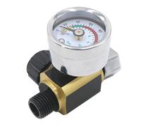 1/4-inch Spray Pistole Aria Regolatore di Pressione per W/Manometro Acqua Olio