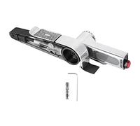1/4 "Levigatrice a nastro pneumatica,Levigatrice a nastro ad aria 16000rpm,Levigatrice a nastro pneumatica,Utensile per lucidatura pneumatica Levigatrice a cinghia pneumatica(20 * 520 millimetri)
