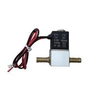 1/4" Normally Closed Compressor Valve 12V 24V 110V 220V Pneumatic Aluminum Solenoid Valves Voltage For Air Valve Water Gas Hot(6mm,DC 24V)